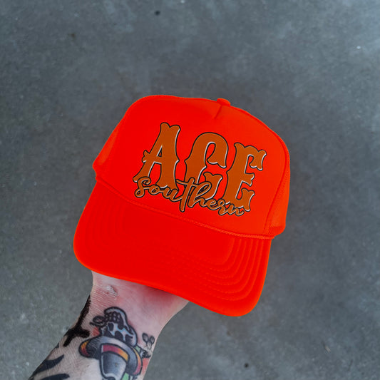 The "Bright Night" Foam Front Trucker