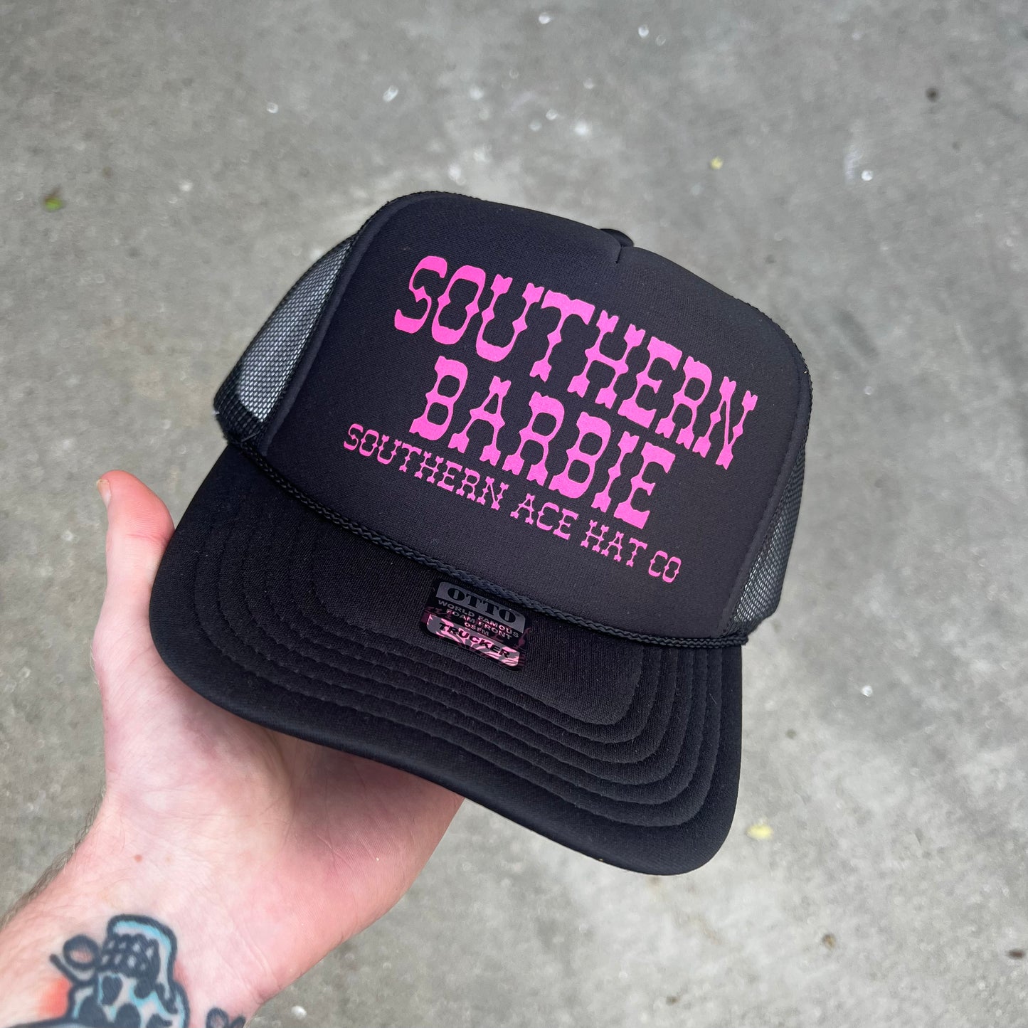 The "Southern Barbie" Foam Front Trucker